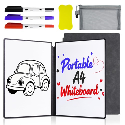 Portable white board - board, dry